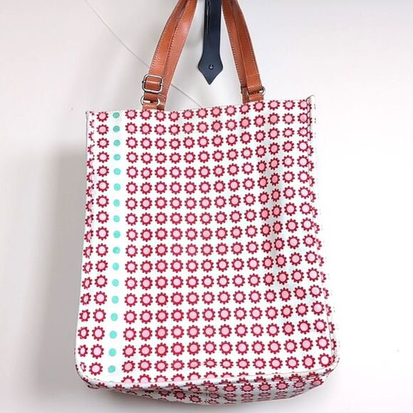 Orla Kiely Rare Floral Retro Canvas Tote - Picture 9 of 17